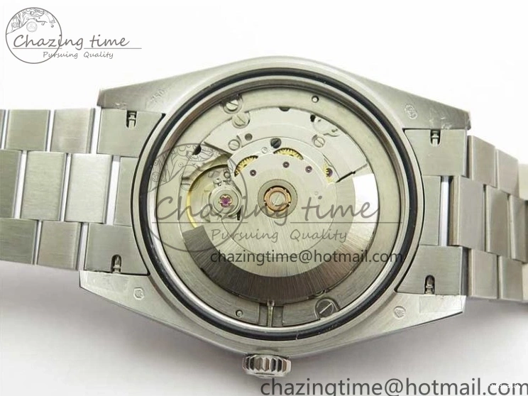 40mm Dial 904 President Ice on Markers T 228239 Blue Crystal SS A2836 Bracelet Dial New SS Version BP Day-Date 0330